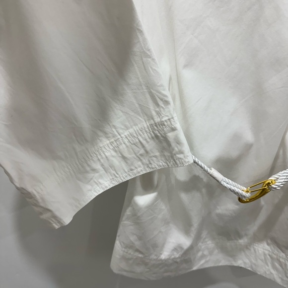 Ralph Lauren White Belted Long Sleeve Tunic - Picture 5 of 9